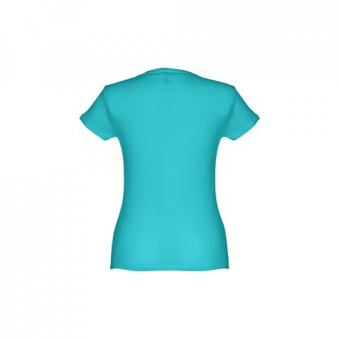 THC SOFIA. D&aacute;msk&eacute; bavlněn&eacute; tričko s p&aacute;skem - Tyrkysov&aacute;