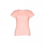 THC SOFIA. D&aacute;msk&eacute; bavlněn&eacute; tričko s p&aacute;skem - Lososov&aacute;