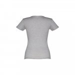 THC SOFIA. D&aacute;msk&eacute; bavlněn&eacute; tričko s p&aacute;skem - Světle &scaron;ed&aacute;