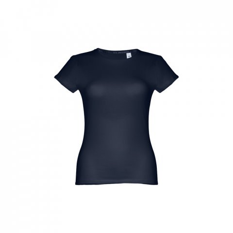 THC SOFIA. D&aacute;msk&eacute; bavlněn&eacute; tričko s p&aacute;skem - Tmavě modr&aacute;