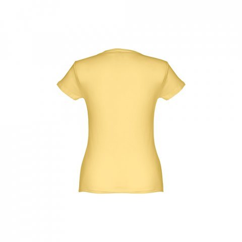 THC SOFIA. D&aacute;msk&eacute; bavlněn&eacute; tričko s p&aacute;skem - Digit&aacute;ln&iacute; žlut&aacute;