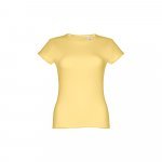 THC SOFIA. D&aacute;msk&eacute; bavlněn&eacute; tričko s p&aacute;skem - Digit&aacute;ln&iacute; žlut&aacute;