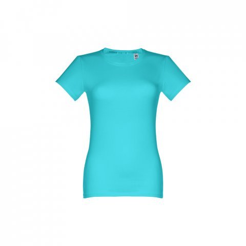 THC ANKARA WOMEN. Ženska majica kratkih rukava - Tirkizno plava