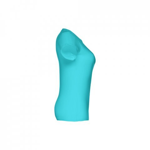 THC ANKARA WOMEN. Ženska majica kratkih rukava - Tirkizno plava