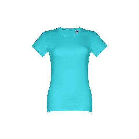 THC ANKARA WOMEN. Ženska majica kratkih rukava - Tirkizno plava
