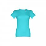 THC ANKARA WOMEN. Ženska majica kratkih rukava - Tirkizno plava