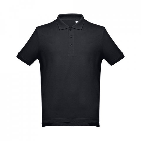 THC ADAM 3XL. Polo pour homme - Noir