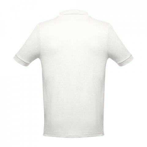 THC ADAM 3XL. Polo pour homme - Blanc cass&eacute;