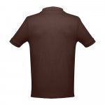 THC ADAM 3XL. Polo pour homme - Marron fonc&eacute;