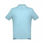 THC ADAM 3XL. Polo pour homme - Bleu clair