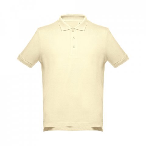 THC ADAM 3XL. Polo pour homme - Jaune pastel