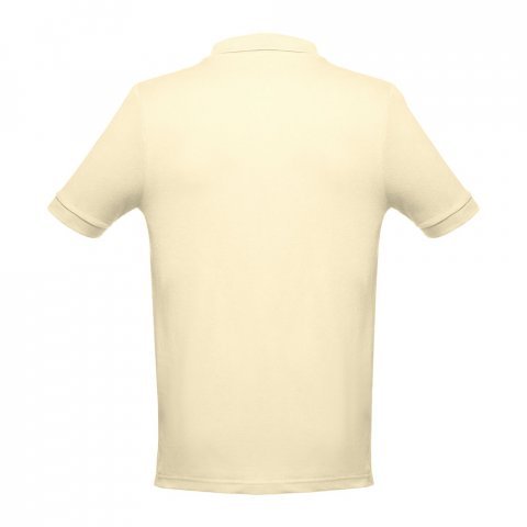 THC ADAM 3XL. Polo pour homme - Jaune pastel