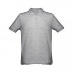 THC ADAM 3XL. Polo pour homme - Gris clair matte