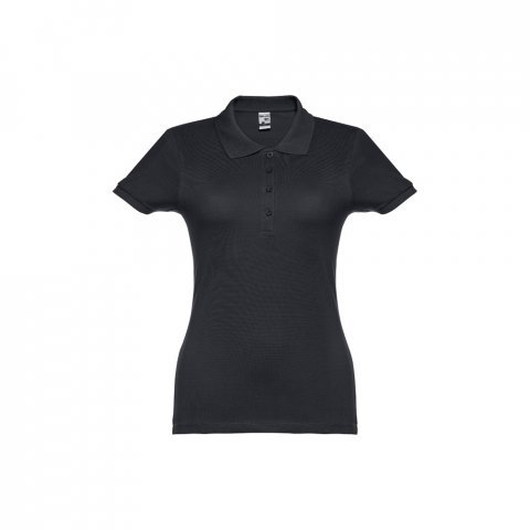THC EVE. Polo pour femme - Noir