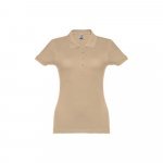 THC EVE. Polo pour femme - Brun clair