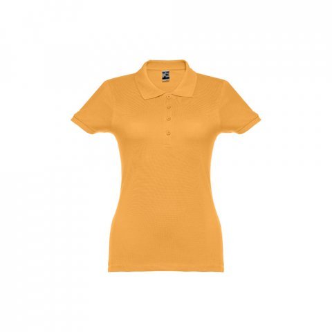 THC EVE. Polo pour femme - Jaune fonc&eacute;