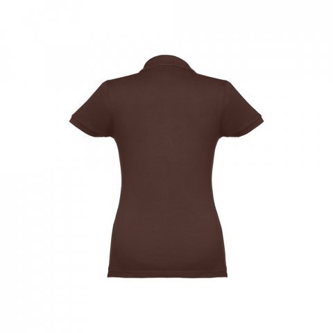 THC EVE. Polo pour femme - Marron fonc&eacute;