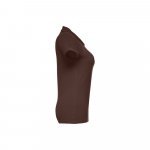 THC EVE. Polo pour femme - Marron fonc&eacute;