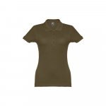 THC EVE. Polo pour femme - Vert kaki