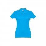 THC EVE. Polo pour femme - Bleu d&rsquo;eau