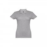 THC EVE. Polo pour femme - Gris clair matte