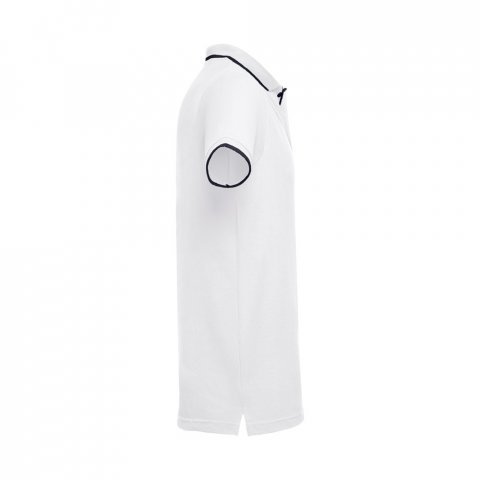 THC ROME WH. Mu&scaron;ka slim polo ko&scaron;ulja - Bijela