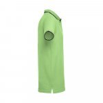 THC ROME. Polo bicolore en coton pour hommes - Vert clair