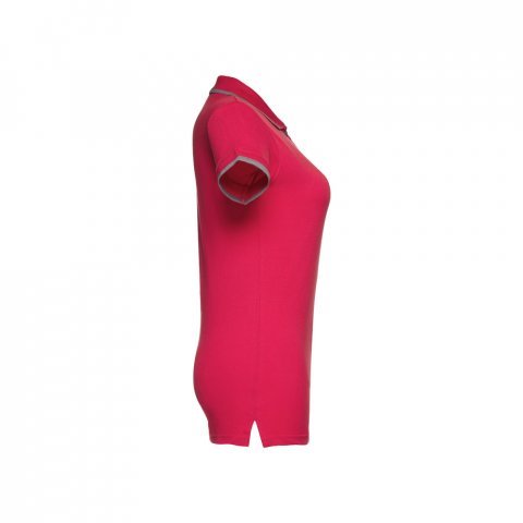 THC ROME WOMEN. Ženska slim polo majica - Crvena