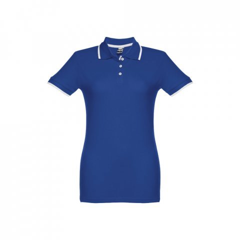 THC ROME WOMEN. Ženska slim polo majica - Royal Plava