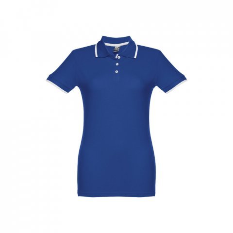 THC ROME WOMEN. Ženska slim polo majica - Royal Plava