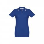 THC ROME WOMEN. Ženska slim polo majica - Royal Plava