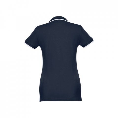 THC ROME WOMEN. Ženska slim polo majica - Navy Plava