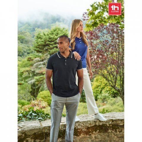 THC ROME WOMEN. Ženska slim polo majica