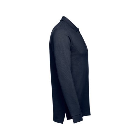 THC BERN 3XL. Polo de manga comprida para homem - Azul