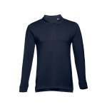 THC BERN 3XL. Polo de manga comprida para homem - Azul