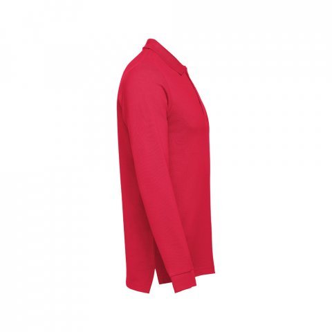 THC BERN 3XL. Polo de manga comprida para homem - Vermelho