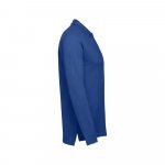 THC BERN 3XL. Polo de manga comprida para homem - Azul royal
