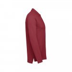 THC BERN 3XL. Polo de manga comprida para homem - Bordeaux