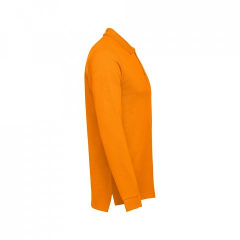 THC BERN 3XL. Polo de manga comprida para homem - Laranja
