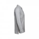 THC BERN 3XL. Polo de manga comprida para homem - Cinzento claro matizado