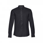 THC PARIS. Men's long-sleeved shirt - Black