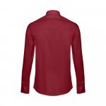 THC PARIS. Men's long-sleeved shirt - Burgundy