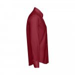 THC PARIS. Men's long-sleeved shirt - Burgundy
