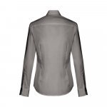 THC PARIS WOMEN. Дамска риза с поплин - сив