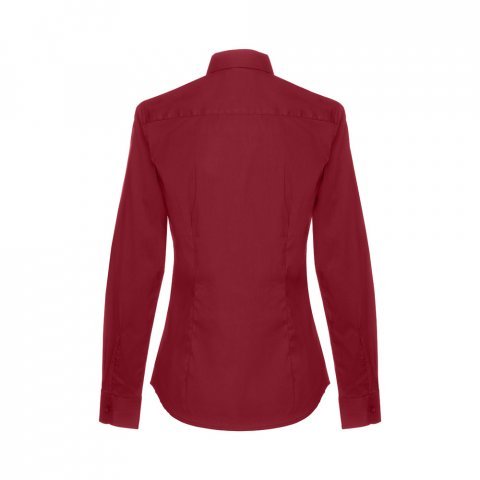 THC PARIS WOMEN. Дамска риза с поплин - Бургундия