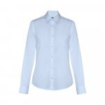 THC PARIS WOMEN. Дамска риза с поплин - Светло синьо