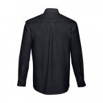 THC TOKYO. Camisa oxford de manga comprida para homem - Preto
