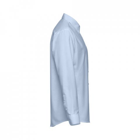 THC TOKYO. Camisa oxford de manga comprida para homem - Azul claro