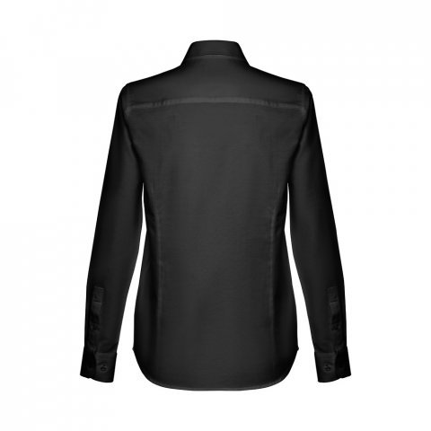 THC TOKYO WOMEN. Damska koszula oxford z długim rękawem - Czarny