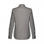 THC TOKYO WOMEN. Damska koszula oxford z długim rękawem - Szary